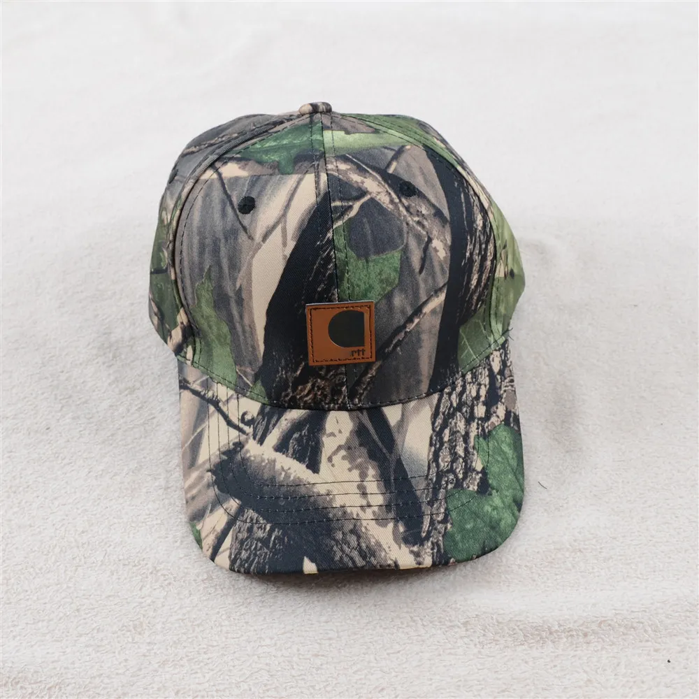 Top Forest Camouflage Baseball Cap Outdoor Field Cs Branch Leaves Camouflage Hat Sonnenschutz Sonnenschutzhut für Männer und Frauen