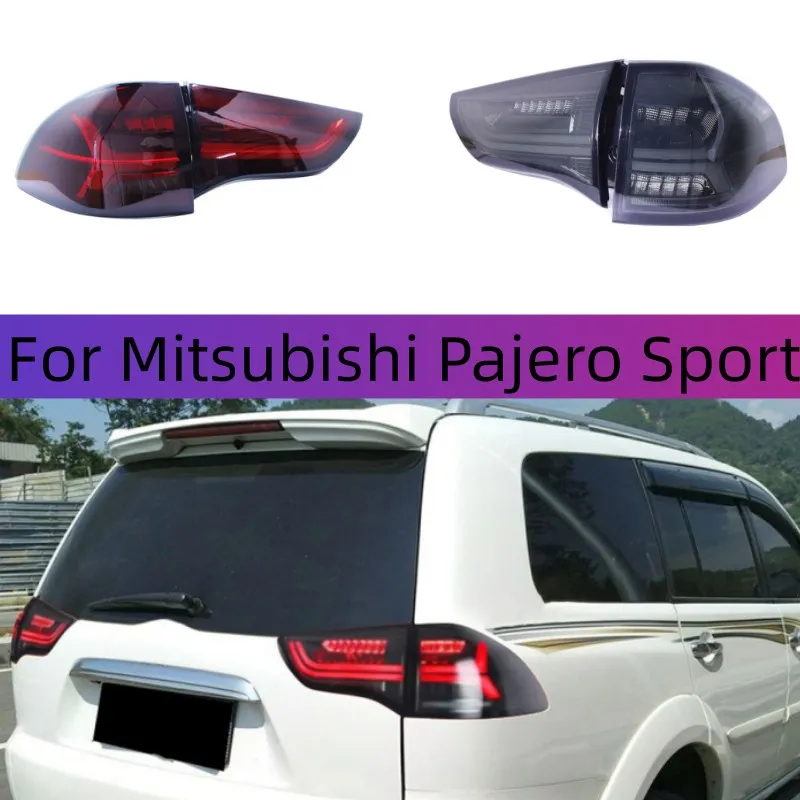 Mitsubishi için Araba Stil Pajero Sport Talilli Montaj Led Koşu Işıkları Fren Lambası Turn Sinyalleri Oto Aksesuarlar