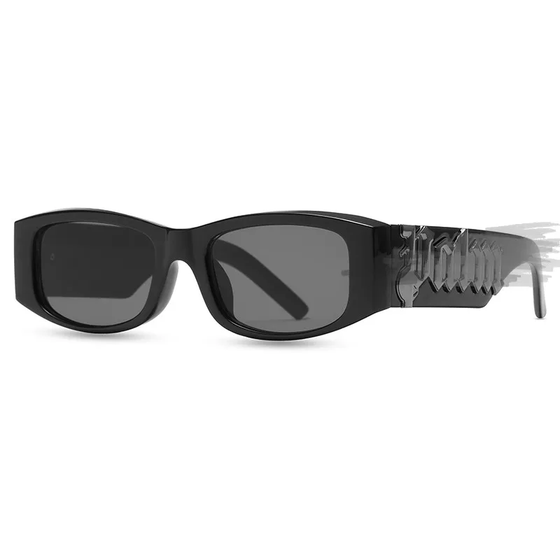 Lunettes de soleil Palmangel pour femmes hommes Designer été nuances lunettes polarisées grand cadre noir Vintage surdimensionné lunettes de soleil de femmes hommes