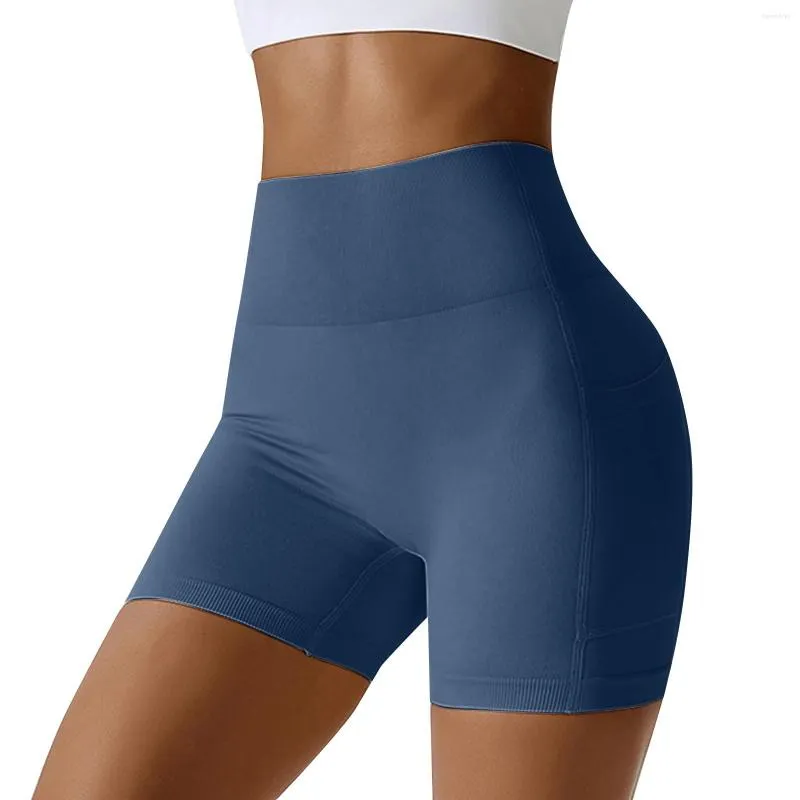 Pantalones cortos activos para mujer, Fitness, Yoga, cintura alta, baile, voleibol, levantamiento de cadera, paquete para hombres con forro