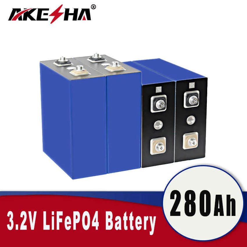 Batterie LiFePO4 280ah, Grade A, Lithium Fer Phosphate, Durée De Vie Plus Longue 6000 Fois