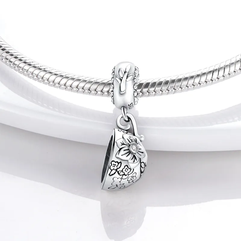 925 silver Fit Pandora Original charms DIY Pendant women Bracelets beads Beads Women Silver Color Pendant Bead Diy Jewelry