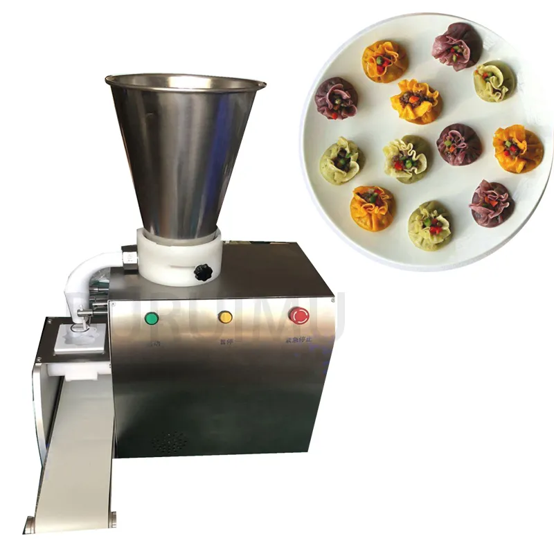 Commercial Xiaolongbao Baozi Making Machine 900-1200Pcs/h Semi-Automatic Imitating Steamed Fried Shumai Maker Forming Machine