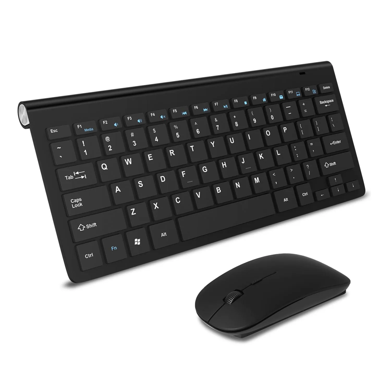 Combos Wireless Keyboard and Mouse 2.4G USB Mini keyboard Mouse Combos Noiseless Ergonomic Keyboard with mouse set For PC Laptop TV