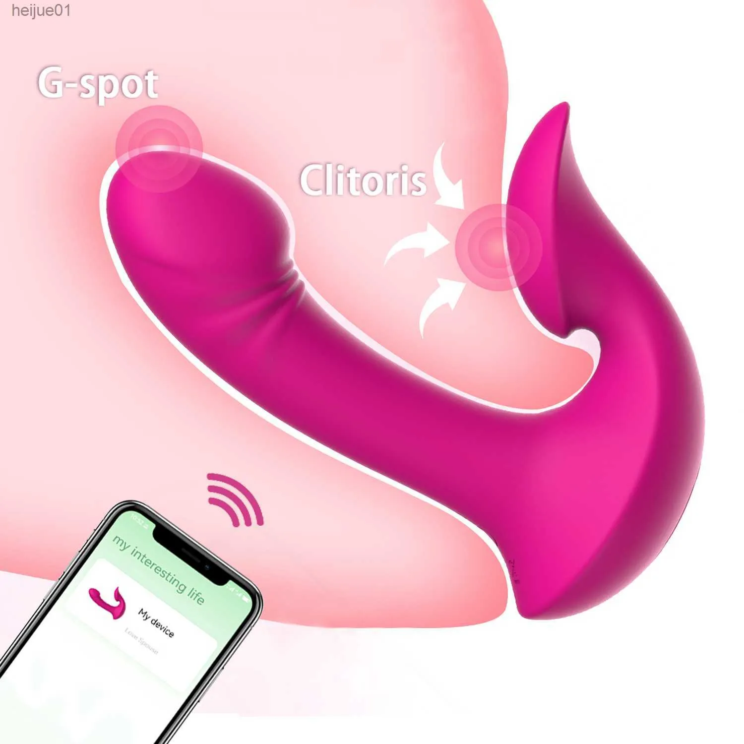 2023 APP Bluetooth Vibrator Für Frauen G-punkt Vaginale Klitoris Stimulator Realistische Vibrator Dildo Erotische Erwachsene Sex Spielzeug Für frauen L230518