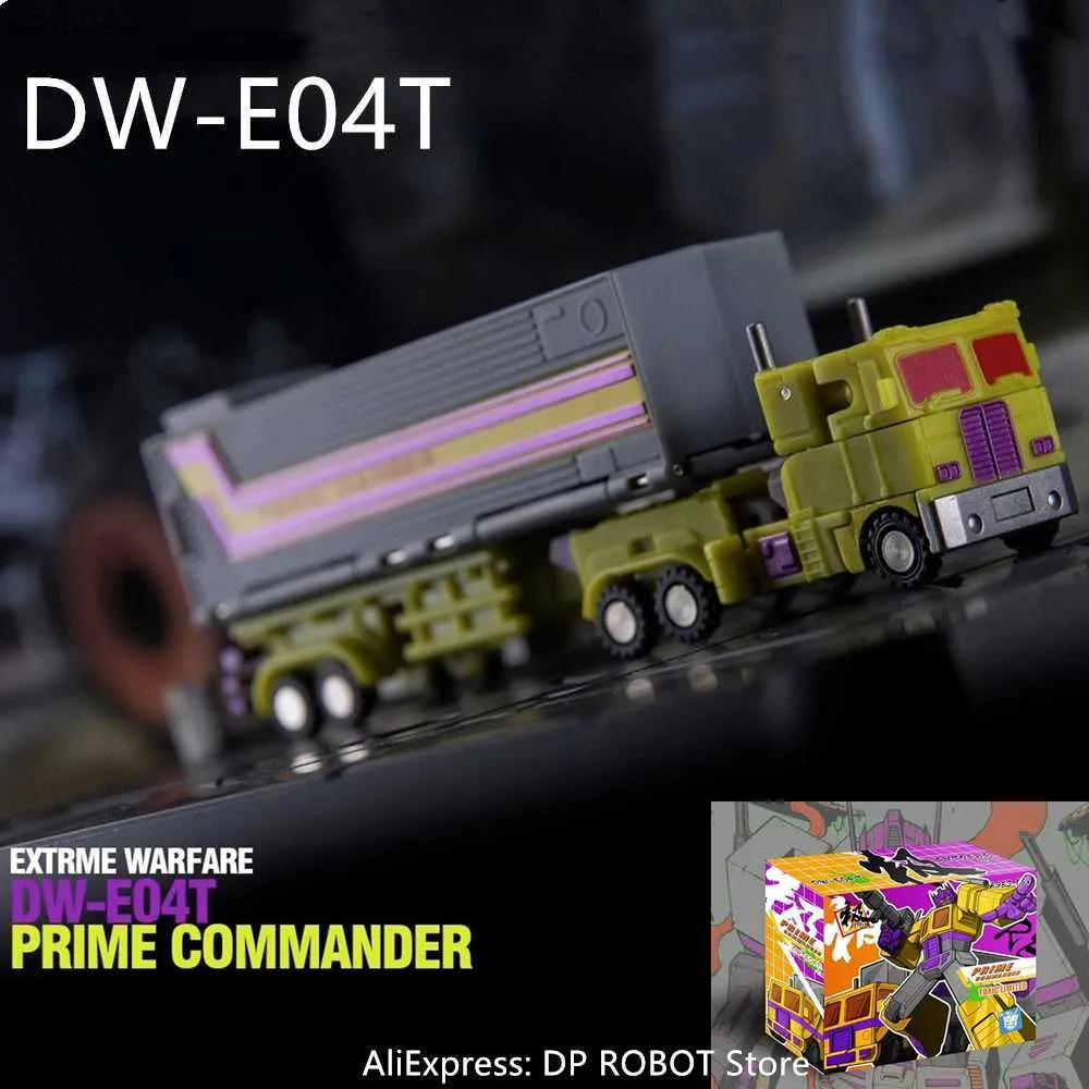 Transformatie DR. WU DW-E04T DWE04T OP Commander Toxoc Limited Tromo Safeguard Action Figure Speelgoed Met Doos L230522