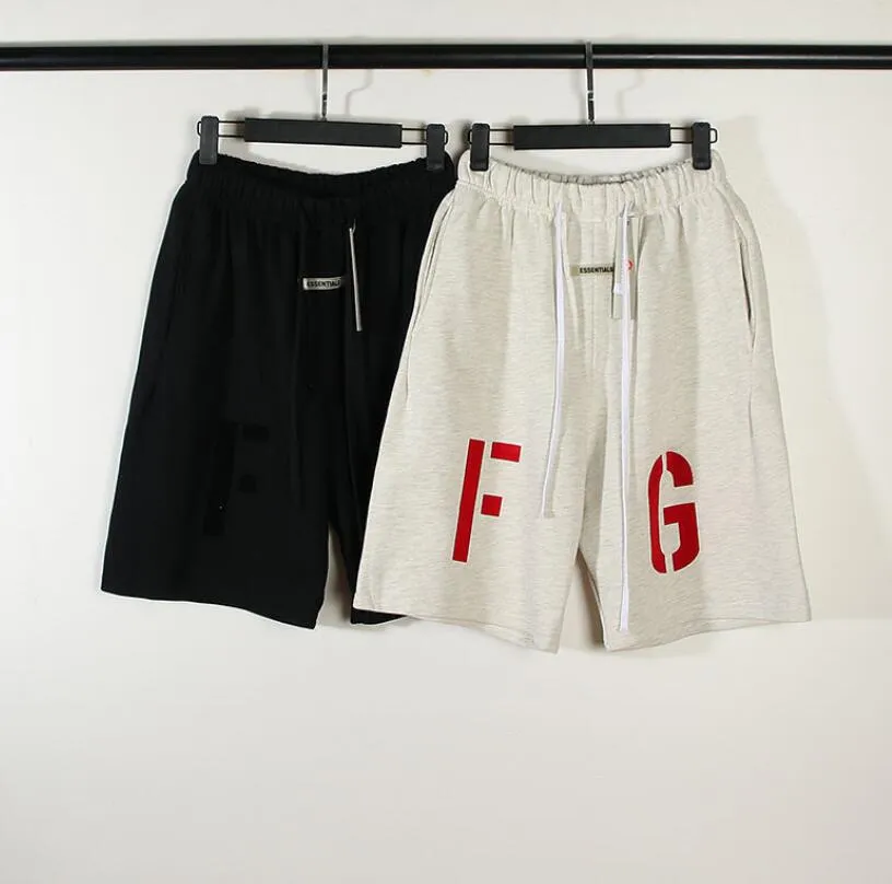 Herren-Shorts, Mainline-Shorts der 7. Staffel, Designer-Jogginghose mit Beflockung, Buchstaben-Aufdruck, High Street, Kordelzug, lockere Mode, Herren-Turnhose, Sporthose, knielange Shorts