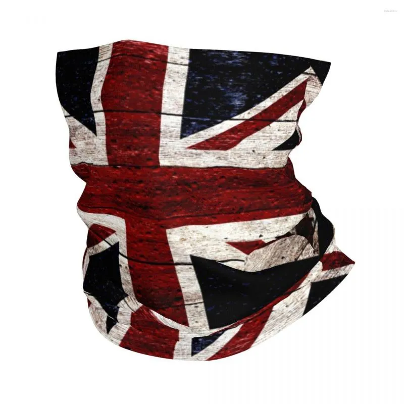 Sciarpe Union Flag Bandana Neck Gaiter Uk Kingdom Country Magic Sciarpa Copricapo multifunzionale Ciclismo per uomo Donna Adulto Traspirante