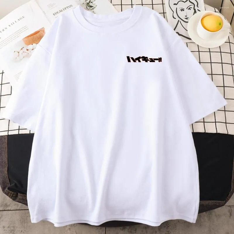 Desinger T Shirts 2024 Haikyuu Anime Druck Männer Vintage Alle-math Tops Atmungsaktive Straße Kurzarm Oansatz Lose Casual hemd 278