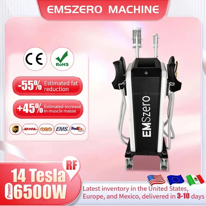 Sculpture EMS avancée : EMSzero Neo Sculpt - Machine Hi-emt avec technologie RF pour une utilisation en salon