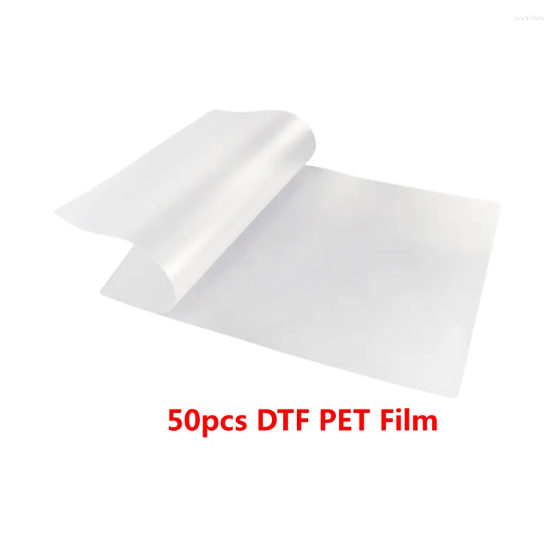 Inkt Refill Kits 50 STUKS A3 DTF PET Film Voor Printer Direct Print En Trasnfer Hoodies Jeans