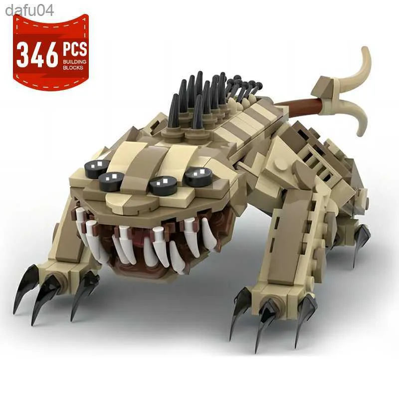 Moc Space Wars Action Figures Animal Beast Building Blocks Film Mostro Modello Mattoni Costruttore Giocattoli per bambini Regalo L230522