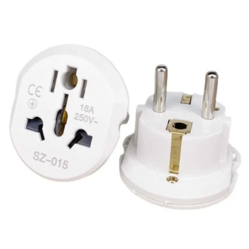 Adaptador De Enchufe A Europa Convertidor Viaje Suiza América China A  Enchufe De Pared R230612 De 10,8 €