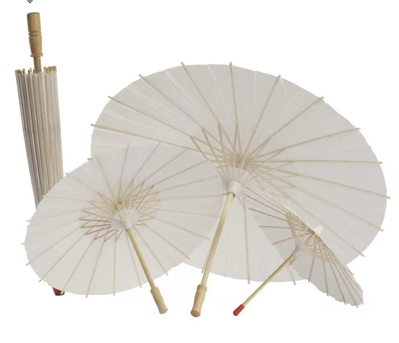 Oil-paper umbrella hand-made Children's creation Chinese Mini Craft Umbrella