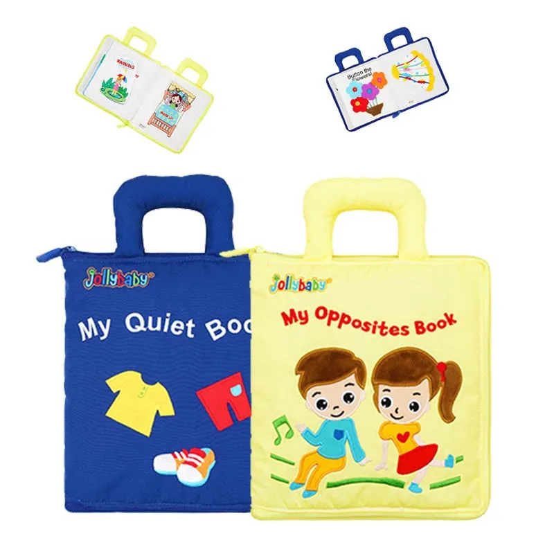 Jeux Montessori-Jeu Enfant 3 4 5 Ans-Quiet Book-Jouet en Bois