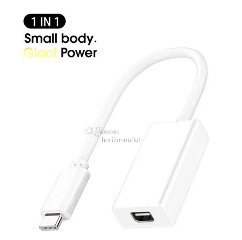 Thunderbolt 3 USB-C naar Thunderbolt 2 Adapter Kabel USB 3.0 Type-C Display Port DP Lijn Voor Apple MacBook Air Pro Windows Mac OS IMac Mini Computer Telefoons Connectoren