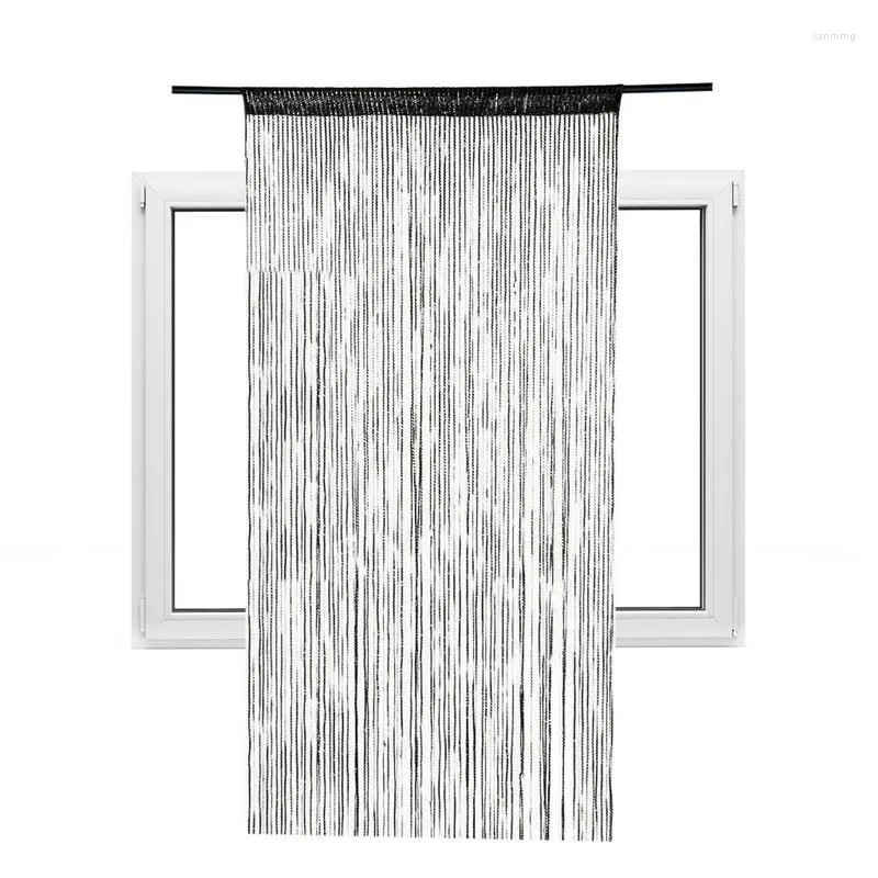 Tende per porte per tende Tende con stringhe glitterate Finestre appese Decorazioni con perline per pannelli a parete Decorazioni per la camera da letto del patio di casa