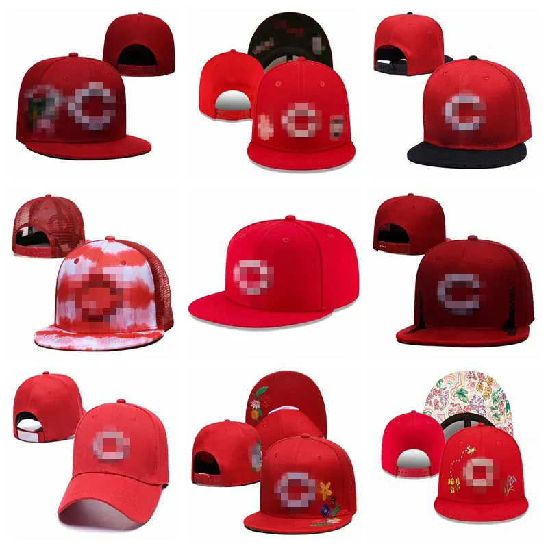 22 stili Redses- C lettera Berretti da baseball stile estivo Marca Casquettes chapeus uomo donna pop hip hop sport Cappelli Snapback