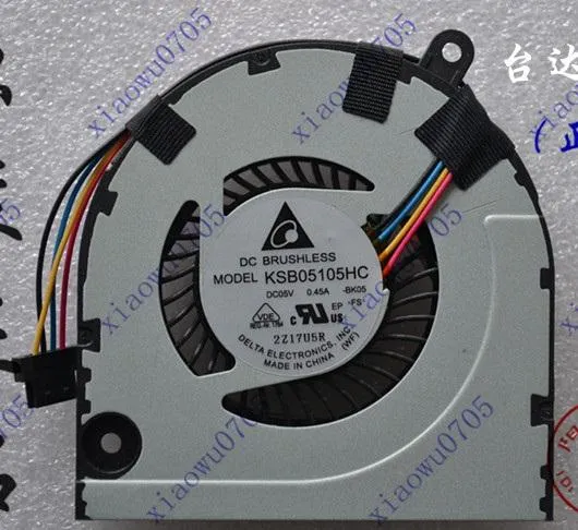 Pads SSEA الجملة مروحة التبريد وحدة المعالجة المركزية الجديدة لـ Lenovo IdeaPad S206 Cooler Fan KSB05105HCBK05 P/N FB9G DFS401505M10T 13N0ZSA0A02