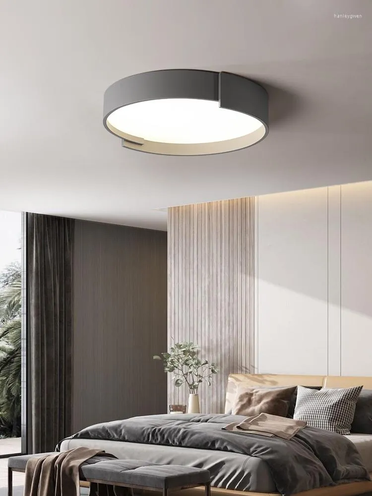 Plafonniers Personnalité Chambre Principale Lampe LED Postmoderne Minimaliste Creative Nordic Art Room Lighting