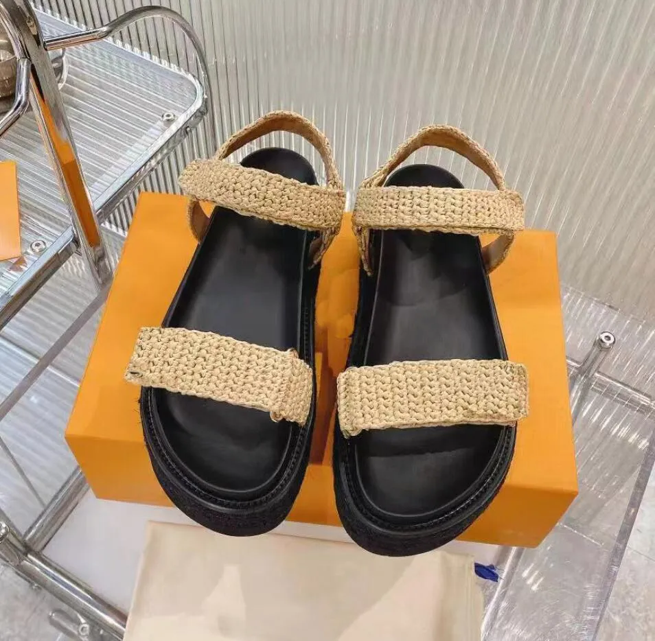 2023 Pool Pillow Mules Damen Sandalen Sunset Flat Comfort Mules Herren Damen Schuhe Gepolsterte Vorderriemen Hausschuhe Modische Slides Größe 35-42