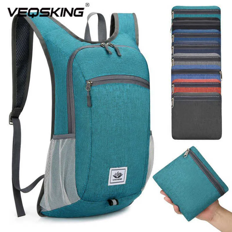 Backpack Portable Foldable BackpackMen Women Ultralight Folding BagOutdoor Climbing Cycling Hiking Knapsack Travel Daypack J230517