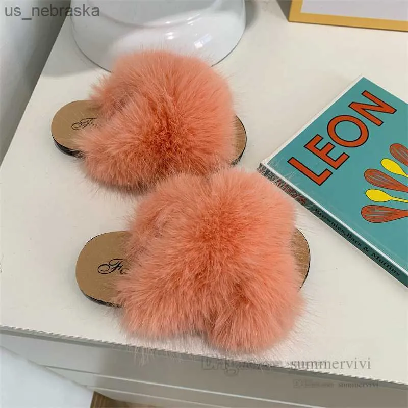 Children's sales fluffy sliders