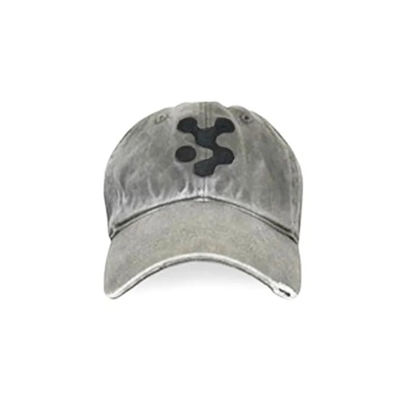 帽子 Vujade Studio Destroyed Kai CAP KAI DESTROYED PL DENIM HAT IN MUDWASH BLACK – VUJA DÉ