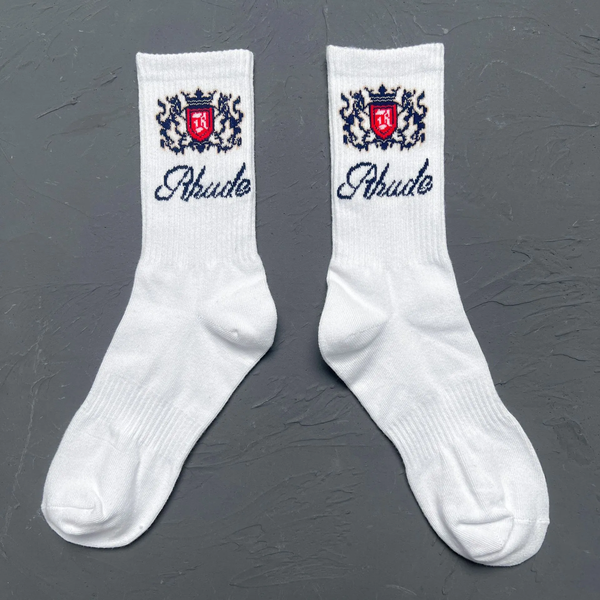 White Color Real Pics Knitted Mens Socks High Quality Fashion Socks