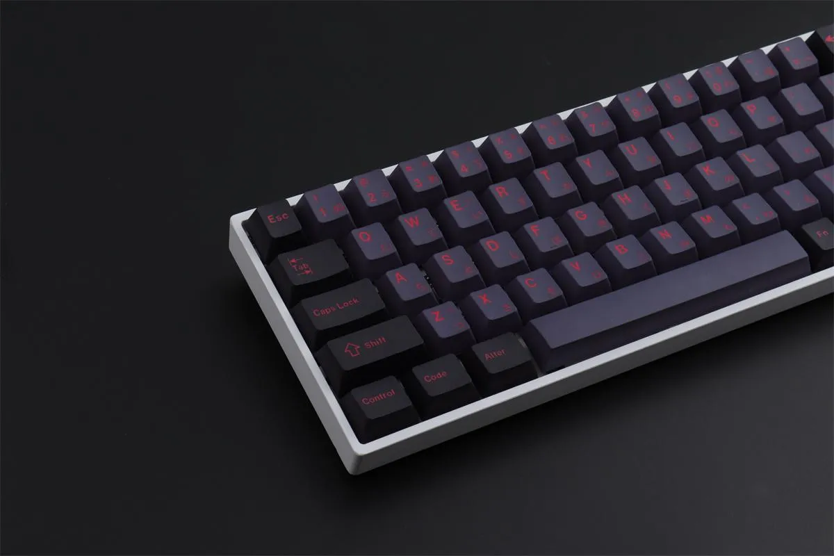 Acessórios gmk alter keycaps pbt keycap 129 chaves cereja perfil corante de corda