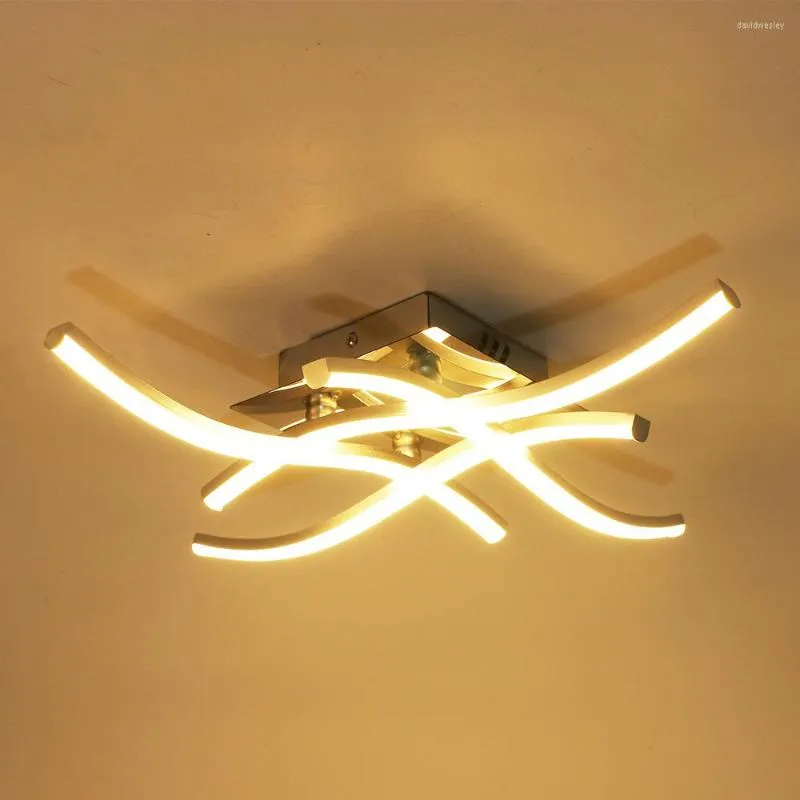 Taklampor Modern LED 24W ljuslampa för vardagsrum mat sovrum belysning coola/varma vita lampor