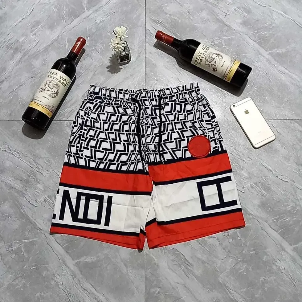 Men s Designer Summer Shorts 2024 Loose Short Knee Length Print Sportswear