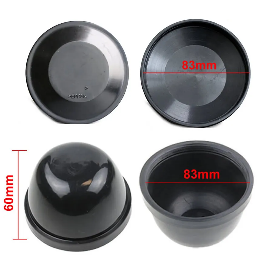 For Besturn B30 2016-2019 Headlight Dust Cover Sealing Cap Rubber Waterproof Dustproof Lengthened Headlamp Cover 83mm 1PCS