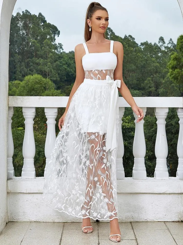Vestidos longos casuais best sale baratos