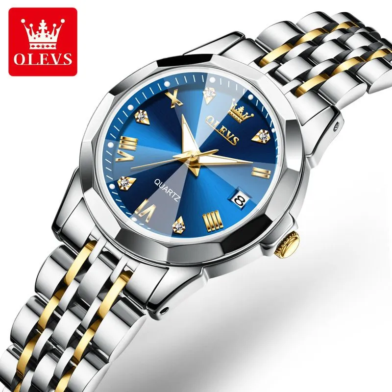 Relógio feminino novo relógio da marca Oris nicho moda relógio de quartzo TikTok explosão relógio feminino vintage