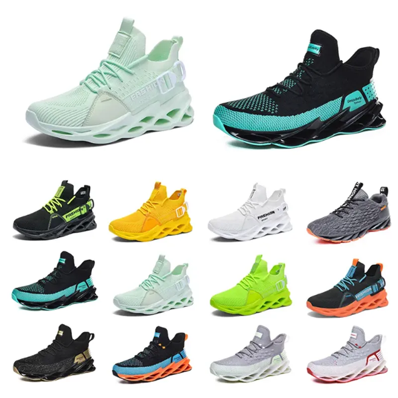 men running shoes breathable trainers wolf grey Tour yellow teal triple black white green Camouflage mens outdoor sports sneakers Hiking eight