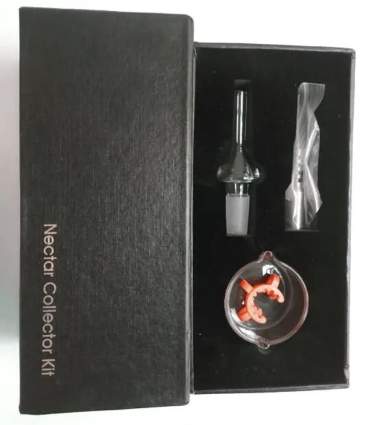 Nectar Collector Kit Glass Nectar Collectar Tips with Titanium and Nail Dabber Dish Domeless Joint 14mm 18mm