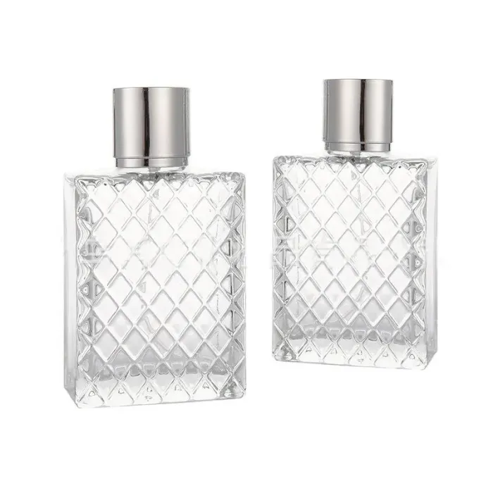 Empty Cosmetic Perfume Container 100ml With Mist Nozzle Bottles 100 ml Glass Spray Bottle Atomizer Perfume Scent Case