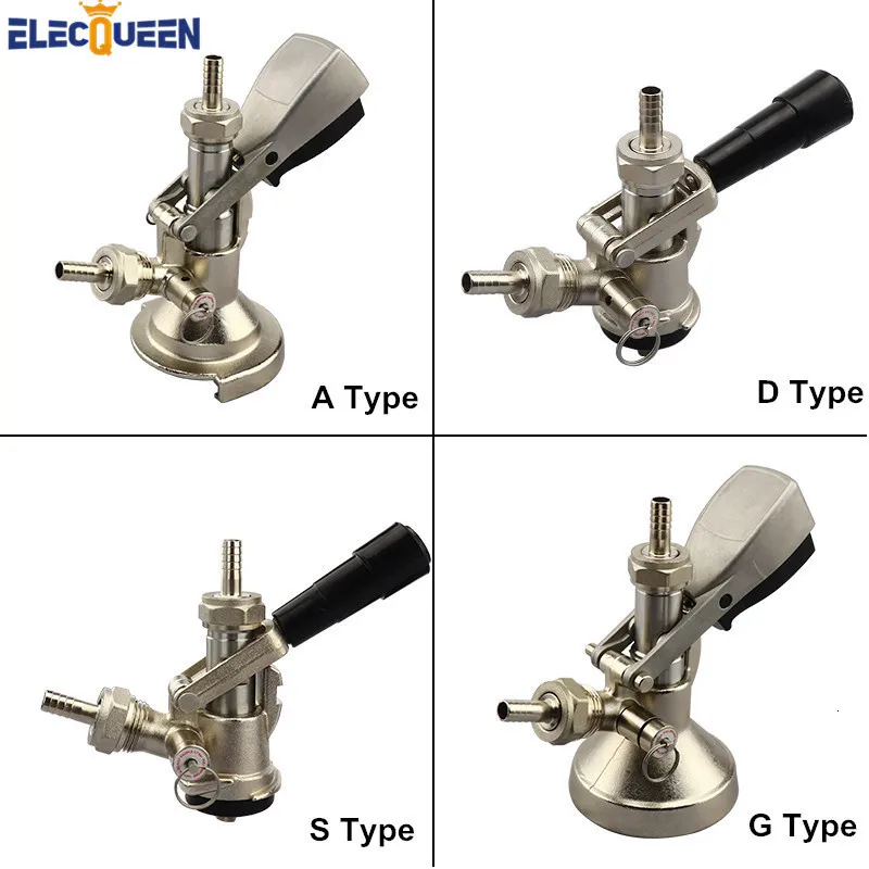 Bar Gereedschap Tapbier Keg Koppeling Tap Dispenser Thuis Brouwen Hoge Kwaliteit Connectors Een Type GSD Koppelingen 230612