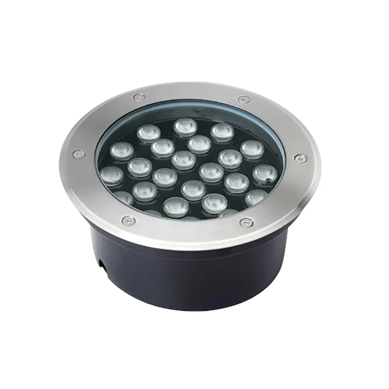 IP65 LED-Untergrundleuchte, 24 W, für den Außenbereich, Park, Korridor, Landschaftsprojekt, Boden, dekorative Landschaftsbeleuchtung, Lampe