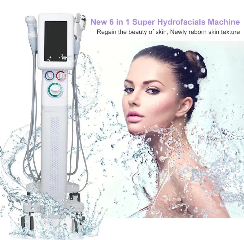 Effective Microdermabrasion wrinkle removal anti aging Rejuven Skin tightening Acne Treatment Facial Hydro Cleaning Water Jet Small Bubble Machine