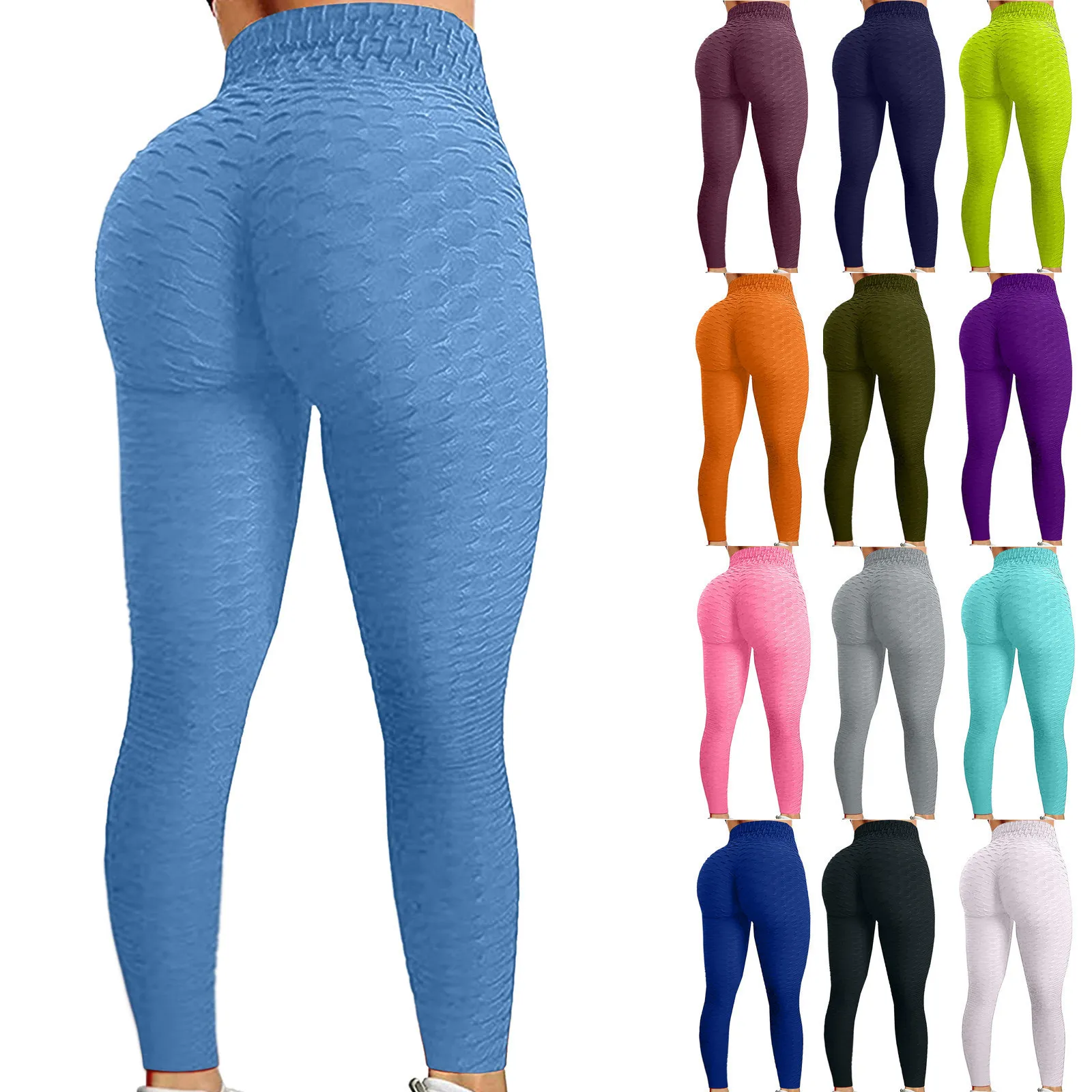 Vrouwen Leggings Vrouw Sexy Elastische Booty Lifting Sport Slipje Met Crotchless Broek Push Up Paar Sex Strak