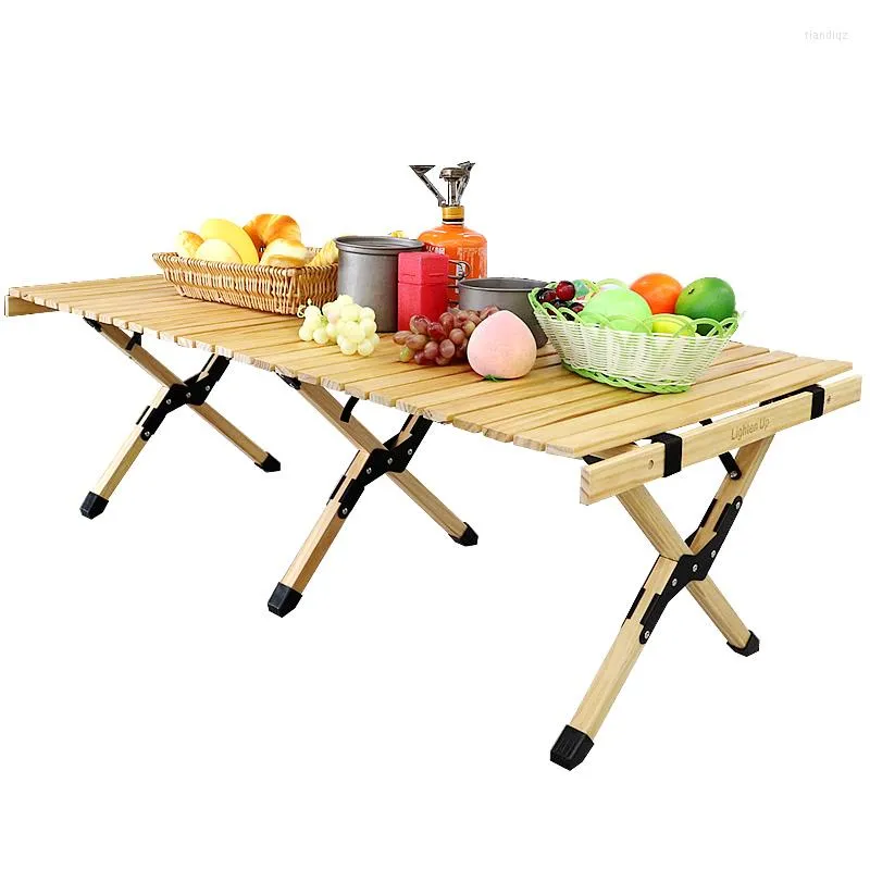 Kampmeubilair Klaptafel Camping Houten Tafel-Draagbare Outdoor Picknick