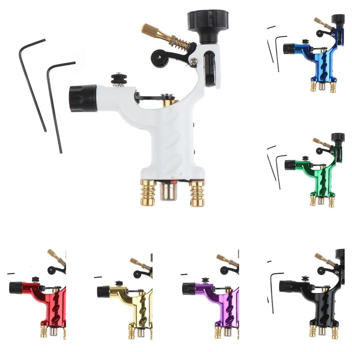RCA Rotary Cheap Rotary Tattoo Machine Kit With Shader Liner And Motor Gun Perfect For Body