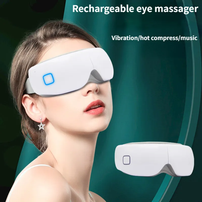 Dispositifs de soins du visage 3D électrique masseur pour les yeux cernes dispositif de massage anti-rides EMS micro courant impulsion compresse outil de beauté 230613