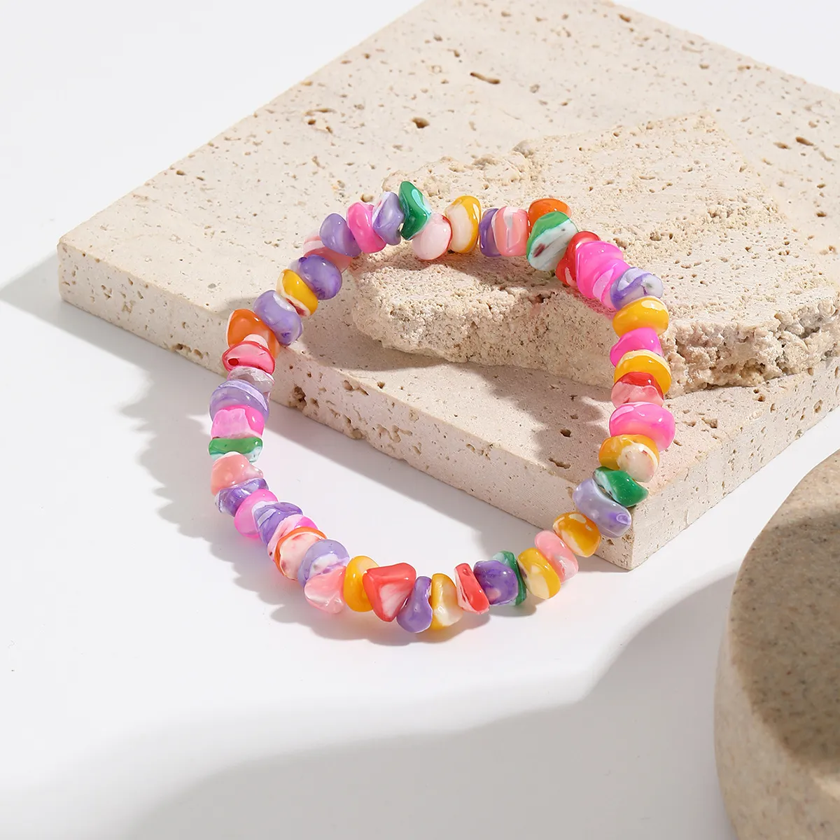 DHgate.com:Bohemian Natural Stone Beaded Bracelets for Women