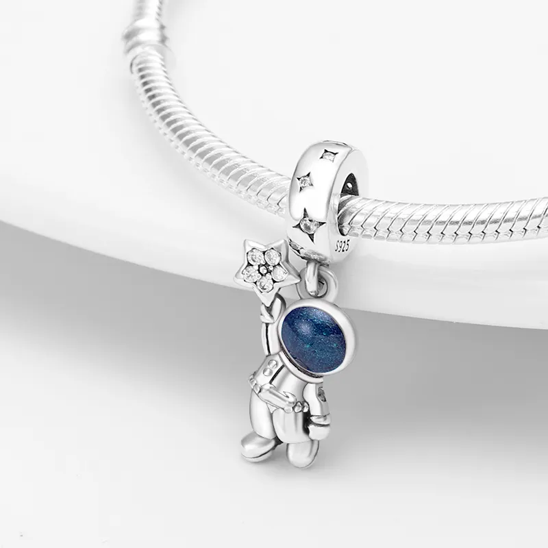 925 silver Fit Pandora Original charms DIY Pendant women Bracelets beads Color Pendant