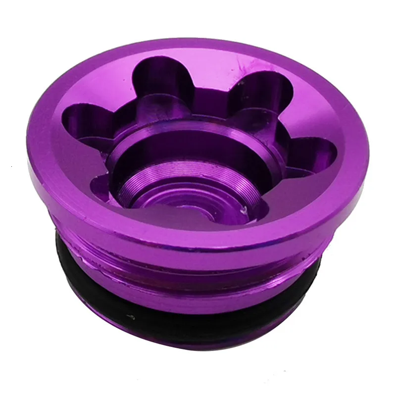 Cykelgrupper Set Kolv Cover Big Small Bore Cap för Hope Rx4Sh Min Shimano Mineral Oil Brake Purple 230612