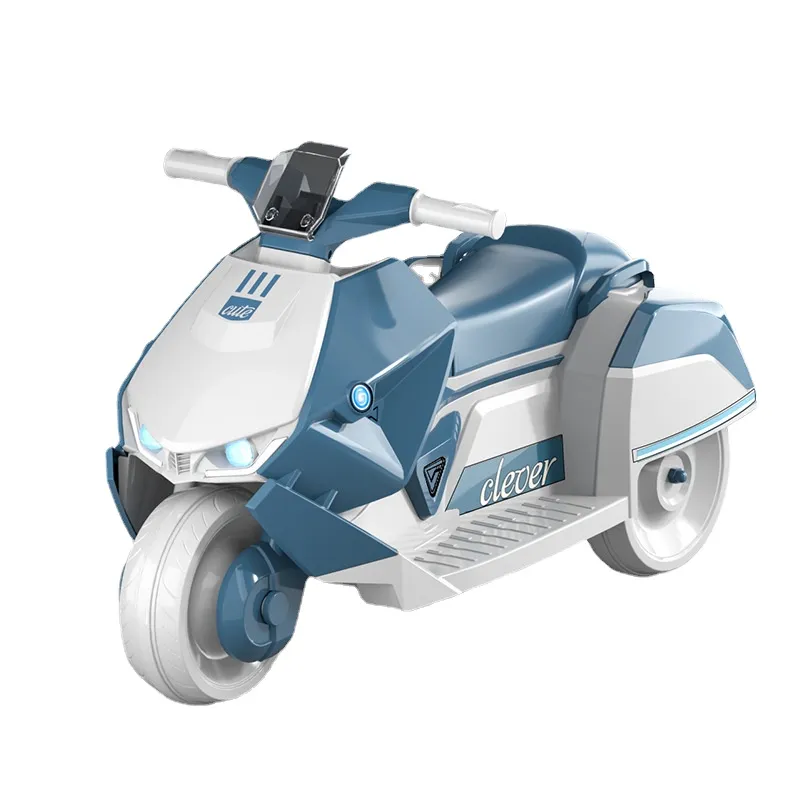 Educazione precoce per bambini Electric Motorcycle Boys and Girls 'Toy Passeggini Remoto Carica tre ruote per bambini 1-6 anni