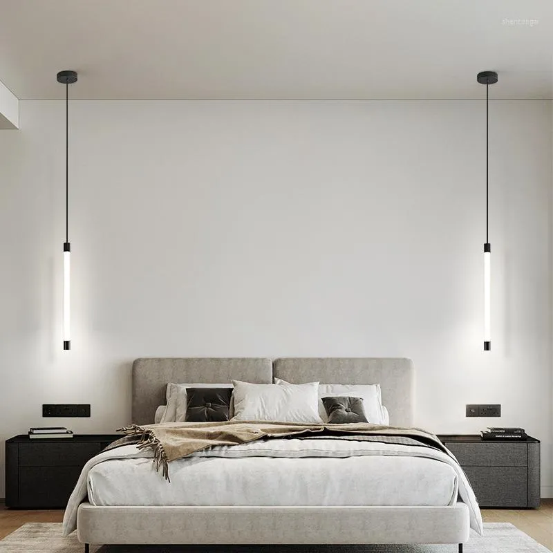 Hanglampen Modern Minimalistisch Kroonluchter Licht Luxe Stijl Slaapkamer Bedlampje Woonkamer Restaurant Cirkelvormig LED Sfeer